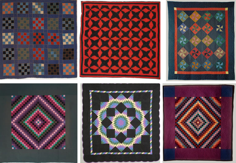 The History Of The American Quilt Amish Quilts Pattern Observer