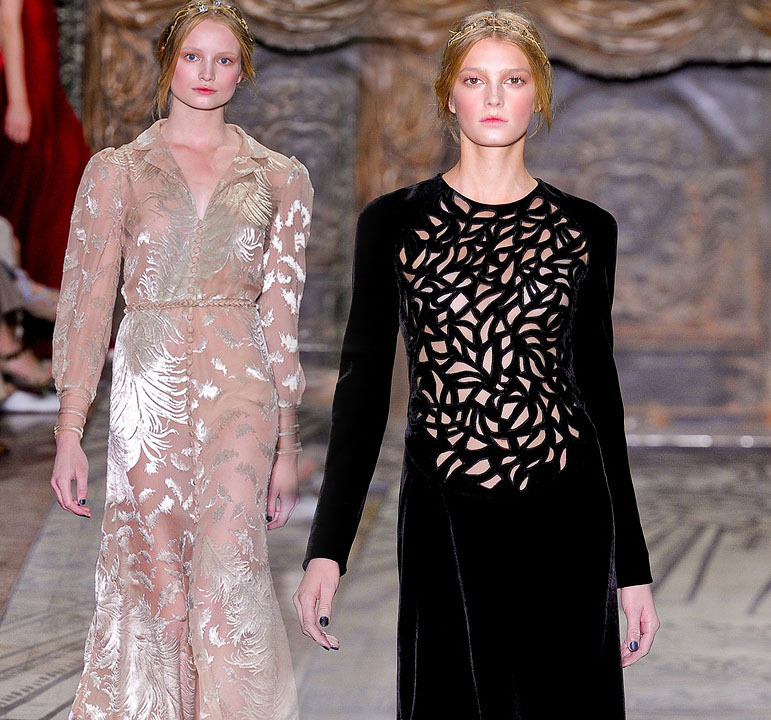 Print Round-Up: Couture Collections Fall 2011 - Pattern Observer