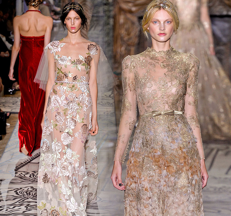 Print Round-Up: Couture Collections Fall 2011 - Pattern Observer