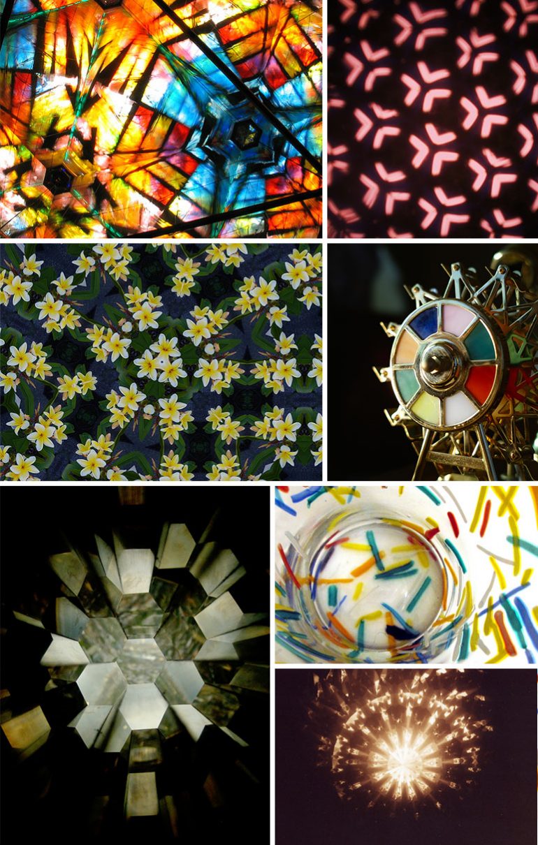 kaleidoscope patterns in art called