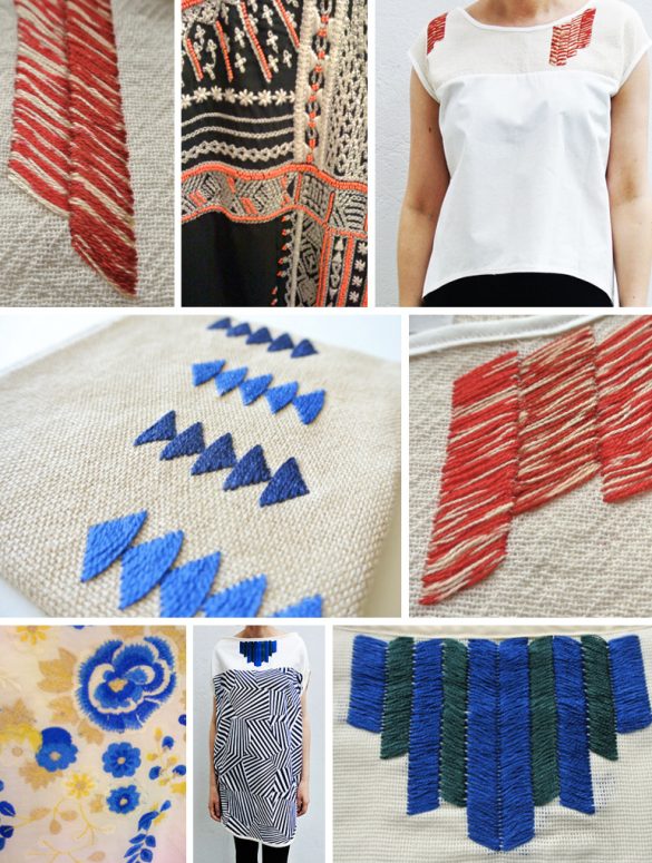 Street Patterns Embroidery Details Pattern Observer