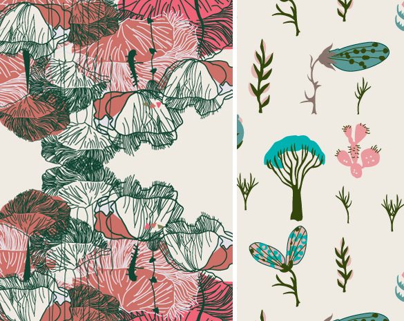 We are thrilled to share the work of Suz Sanchez, an artist based in Gernika, Basque Country in Spain.