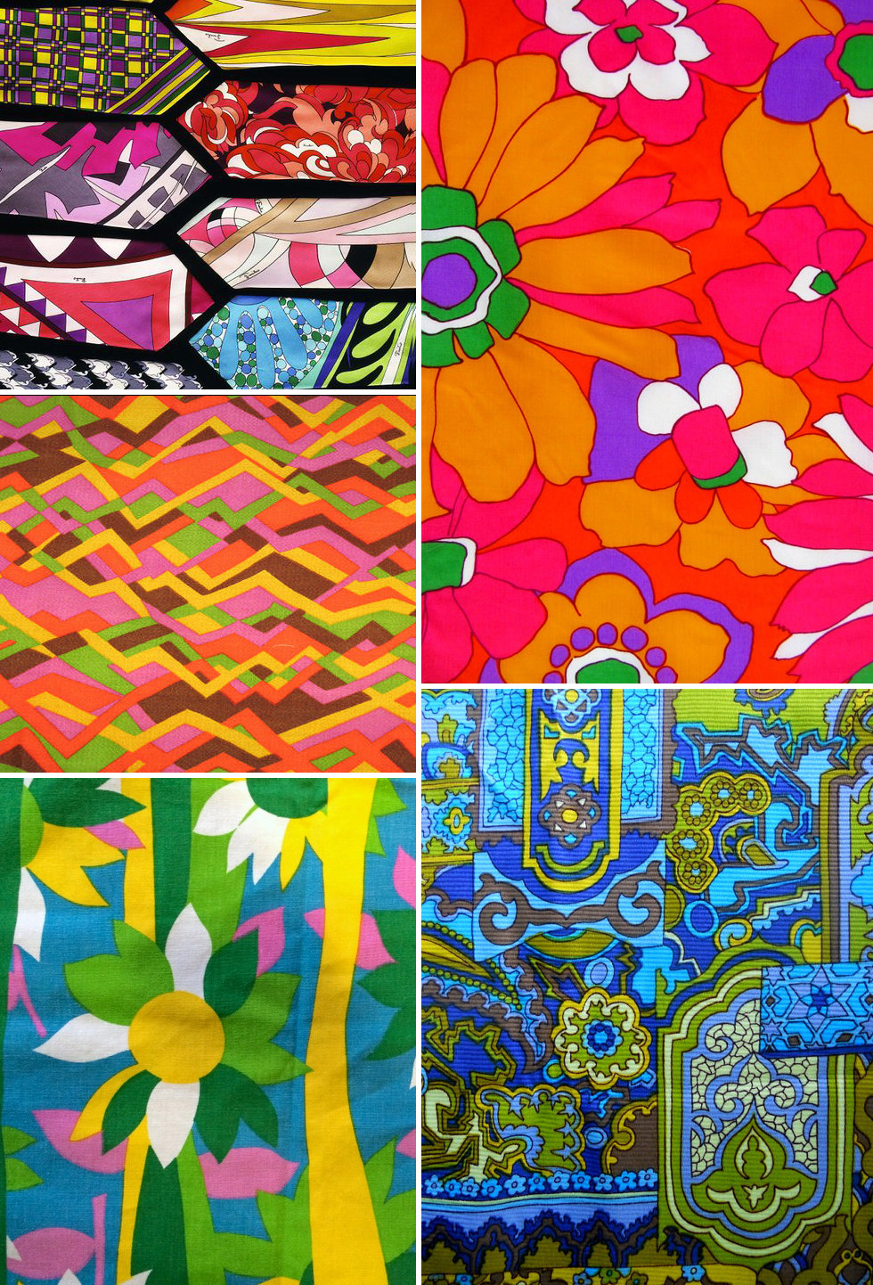 1960s textile patterns