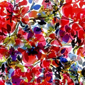 Floral pattern by Pamela Gatens