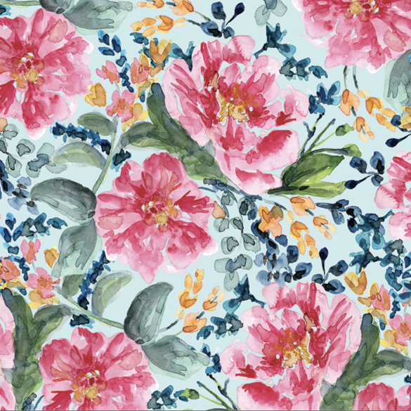 Modern Floral Prints by Amanda Caronia - Pattern Observer