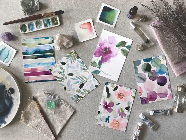 Intuitive Watercolor Course With Stephanie Ryan - Pattern Observer